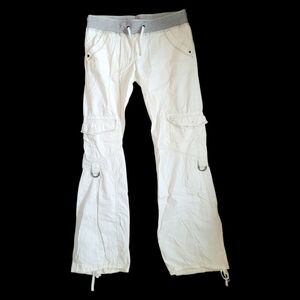 Unionbay Vintage Y2K White Convertable Cargo Pants